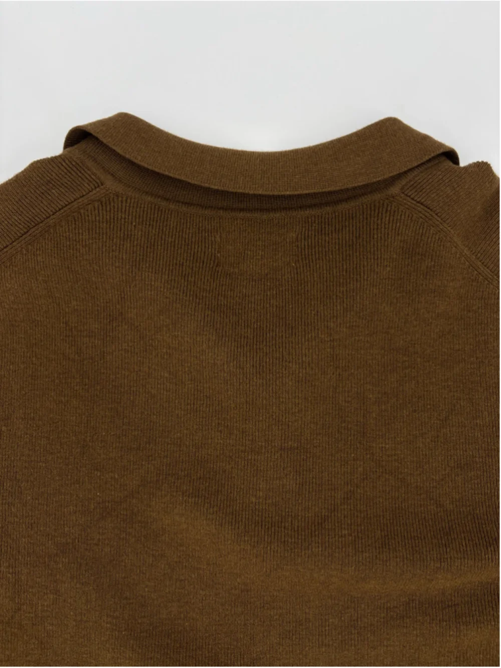 Men's Hickey Freeman Chocolate Brown 1/4 Quarter Zip Pullover Knit Sweater XL